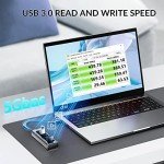 4-Port High-Speed USB Hub with Aluminum Design