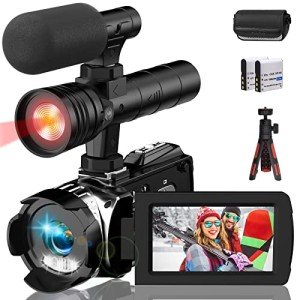 Hojocojo 4K Video Camcorder with Night Vision