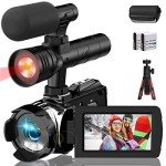 Hojocojo 4K Video Camcorder with Night Vision