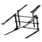 Pyle Adjustable Dual Laptop Stand with Anti-Slip Prongs