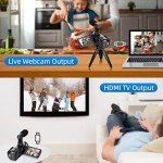 NBD 2.7K 42MP Vlogging Camera with Flip Screen
