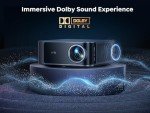 36W Dolby Audio Smart Projector with Bluetooth & WiFi
