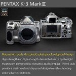 Pentax K-3 Mark III Black DSLR Camera Body