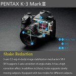 Pentax K-3 Mark III Black DSLR Camera Body