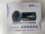 4K Ultra HD Vlogging Camera with Night Vision