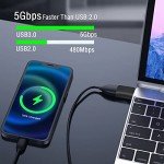 6-Pack USB C to USB Adapter Set