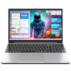 Jumper 15.6" Full HD Laptop, 12GB RAM, 5305U