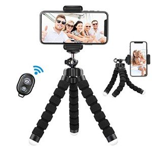 Lidasen Flexible Mini Tripod with Bluetooth Control