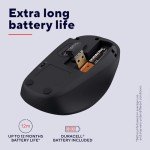 Trust Silent Wireless Mouse - Compact & Eco-Friendly