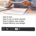 ASHATA Handheld Photo & Document Scanner, 300-900 DPI