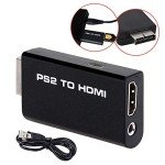 PS2 to HDMI Video Audio Adapter with 3.5mm Output
