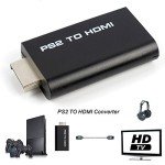 PS2 to HDMI Video Audio Adapter with 3.5mm Output