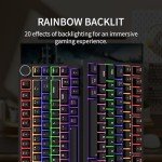 NEWMEN GM326 TKL Hot Swappable LED Gaming Keyboard