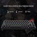 NEWMEN GM326 TKL Hot Swappable LED Gaming Keyboard