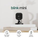 Blink Mini Indoor Security Camera with Two-Way Audio