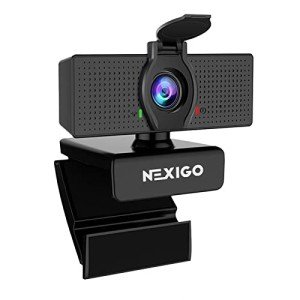 NexiGo N60 1080P Webcam with Microphone & Zoom