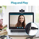 NexiGo N60 1080P Webcam with Microphone & Zoom