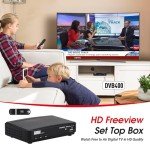 August DVB400 Freeview HD TV Recorder Box
