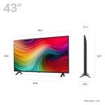 LG 43-Inch Nanocell 4K Smart TV 2024