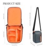 FOSOTO Waterproof Camera Sling Bag for Mirrorless Cameras