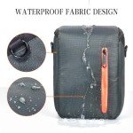FOSOTO Waterproof Camera Sling Bag for Mirrorless Cameras