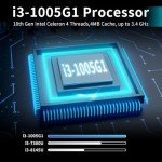OHBWUP Mini PC - 10th Gen Intel Celeron, 16GB RAM