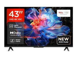 TCL 43" 4K Smart TV with Google TV