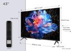 TCL 43" 4K Smart TV with Google TV
