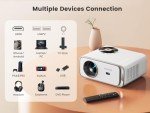 Portable Smart Projector with WiFi and 4K Support