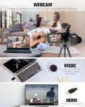4K 60FPS Vlogging Camera with Dual Lenses & Mic