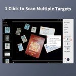 CZUR Lens 1200 Pro A4 Portable Document Scanner