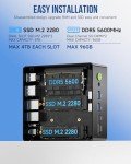 GMKtec K8 Mini Gaming PC with Ryzen 7