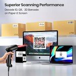 Anyeast USB Wired QR Code Scanner with Stand