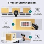 Anyeast USB Wired QR Code Scanner with Stand
