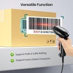Anyeast USB Wired QR Code Scanner with Stand