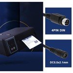DC5.5 x 2.1mm Female to 4 Pin Male Adapter
