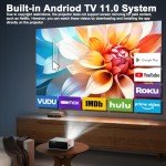 2024 Smart Mini Projector - 4K, WiFi, Bluetooth