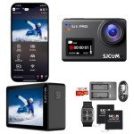 SJCAM SJ8Pro 4K Action Camera with Accessories