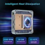 Mini PC F10 Intel 12th Gen, 16GB RAM, 512GB SSD