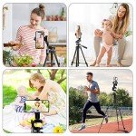 Teefeet 54" Lightweight iPhone Tripod with Adapter
