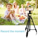Teefeet 54" Lightweight iPhone Tripod with Adapter