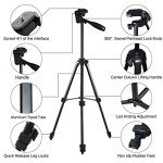 Teefeet 54" Lightweight iPhone Tripod with Adapter