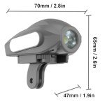 Long-Range SOS Drone Searchlight for DJI Mini