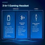 Wireless Gaming Headset with Noise-Canceling Mic