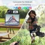 8K 48MP WiFi Vlogging Camera with Night Vision