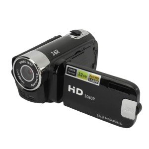 1080P Vlogging Camera with 16X Zoom and Screen