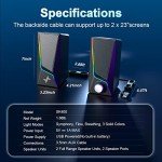 USB Powered PC Speakers with 6 Lighting Modes