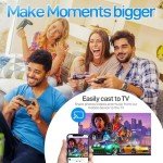 CRUA 32" Smart TV with HD Display and Apps