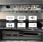 CRUA 32" Smart TV with HD Display and Apps
