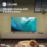 Philips 43-Inch 4K LED Smart TV with Dolby Atmos